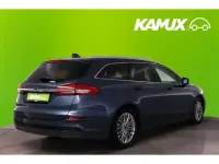 Gebraucht Ford Mondeo Titanium 150 PS (110 kW) 2021 Chromablau metallic (metallic) Kombi