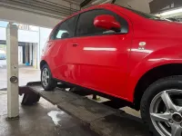 Gebraucht Chevrolet Kalos 90 PS (66 kW) 2007 Rot Kleinwagen