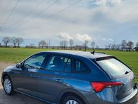Gebraucht Skoda Scala Active 95 PS (69 kW) 2021 Grau Kleinwagen