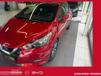 Gebraucht Nissan Micra Acenta 90 PS (66 kW) 2018 Rot Kleinwagen