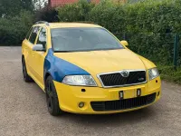 Gebraucht Skoda Octavia vRS 170 PS (125 kW) 2010 Gelb Kombi