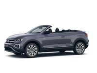 Neu VW T-Roc Cabriolet 150 PS (110 kW) 2025 Rauchgrau metallic / schwarz Cabrio