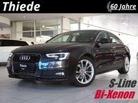 Gebraucht Audi A5 Sportback S-Line 144 PS (105 kW) 2016 Lavagrau metallic Kleinwagen