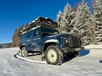Gebraucht Land Rover Defender 122 PS (89 kW) 2008 Blau SUV