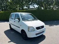 Gebraucht Opel Agila 58 PS (42 kW) 2002 Weiß Van / Kleinbus