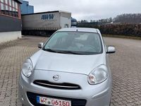 Gebraucht Nissan Micra Acenta 80 PS (58 kW) 2012 Silber Kleinwagen
