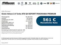 Neu Alfa Romeo Giulia Premium 280 PS (205 kW) 2025 Schwarz Limousine