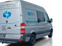 Gebraucht Mercedes Sprinter 163 PS (119 kW) 2018 Silber Van