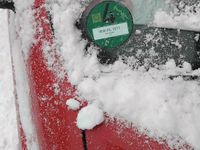 Gebraucht Nissan Micra 65 PS (47 kW) 2010 Rot Kleinwagen