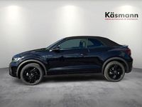 Neu VW T-Roc Cabriolet R-line 150 PS (110 kW) 2025 Schwarz (deep black perleffekt) Cabrio