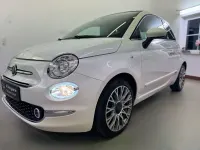 Gebraucht Fiat 500 Lounge 105 PS (77 kW) 2017 Weiß Kleinwagen