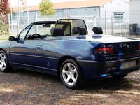 Gebraucht Peugeot 306 Cabriolet Platinum 110 PS (80 kW) 2001 Blau Cabrio