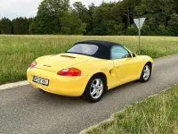 Gebraucht Porsche Boxster 204 PS (150 kW) 1998 Gelb Cabrio