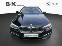 gebraucht BMW 520 520 d Touring Luxury,LcProf,H&K, DA+,AdapLed,18LM Bluetooth Navi LED Vollleder Kl