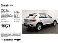 Gebraucht VW T-Roc Style 116 PS (85 kW) 2020 Weiß SUV