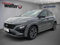 Gebraucht Hyundai Kona N Line 120 PS (88 kW) 2021 Galaxy grey / phantom black / SUV
