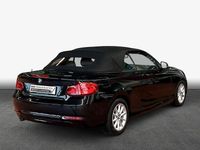 Gebraucht BMW 218 Sport Line 136 PS (100 kW) 2019 Schwarz Cabrio