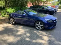 Gebraucht Mercedes SLC200 184 PS (135 kW) 2019 Blau Cabrio