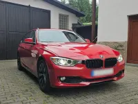 Gebraucht BMW 318 143 PS (105 kW) 2014 Rot Kombi