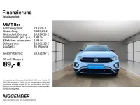 Gebraucht VW T-Roc Goal 116 PS (85 kW) 2025 Weiß SUV