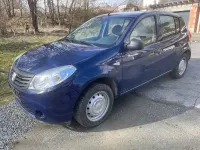 Gebraucht Dacia Sandero 75 PS (55 kW) 2009 Blau Limousine