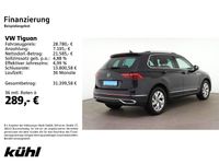 Gebraucht VW Tiguan Elegance 150 PS (110 kW) 2022 Deep black perleffekt SUV