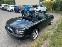Gebraucht Mazda MX5 110 PS (80 kW) 2002 Schwarz Cabrio