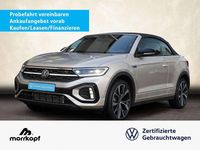 Gebraucht VW T-Roc Cabriolet R-line 150 PS (110 kW) 2025 Ivory silver (silber), metallic Cabrio