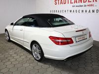 Gebraucht Mercedes E500 Avantgarde 408 PS (300 kW) 2012 Calcitweiss  unilack Cabrio