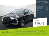 Gebraucht DS Automobiles DS3 Crossback 102 PS (75 kW) 2022 Lackierung schwarz perla nera/typ aussenverkleidung metalliclackierung SUV