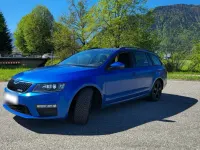Gebraucht Skoda Octavia RS 184 PS (135 kW) 2016 Blau Kombi