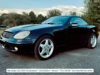 Gebraucht Mercedes SLK200 Edition 163 PS (119 kW) 2003 Schwarz Cabrio