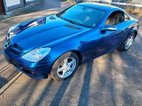 Gebraucht Mercedes SLK200 163 PS (119 kW) 2007 Blau Cabrio