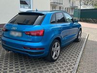 gebraucht Audi Q3 blau