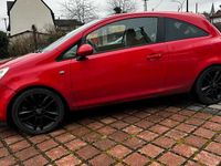 Gebraucht Opel Corsa 101 PS (74 kW) 2010 Rot Kleinwagen