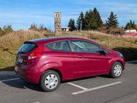 Gebraucht Ford Fiesta Titanium 97 PS (71 kW) 2009 Rot Kleinwagen