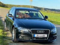 gebraucht Audi A4 Avant 2.0L Diesel schwarz TOP Zustand/Ausstattung TÜV NEU