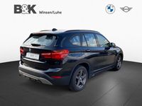 gebraucht BMW X1 X1sDrive18d Sport Line Leder,Navi,LED,Handel/G. Sportpaket Bluetooth Vollleder