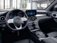 Gebraucht Mercedes GLC300 AMG 245 PS (180 kW) 2024 Grau / selenitgrau Coupé