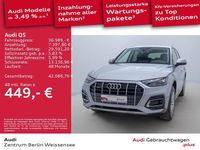 Gebraucht Audi Q5 Ambiente 265 PS (194 kW) 2022 Florettsilber metallic SUV