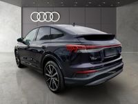 gebraucht Audi Q4 Sportback e-tron 40 adv Opt Schwarz