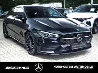 Gebraucht Mercedes CLA200 AMG 150 PS (110 kW) 2023 Unilack nachtschwarz Coupé