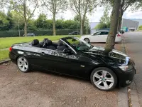 Gebraucht BMW 325 Cabriolet Performance 218 PS (160 kW) 2007 Schwarz Cabrio