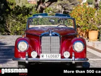 Gebraucht Mercedes 300 150 PS (110 kW) 1953 Rot Cabrio