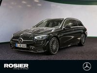 Gebraucht Mercedes C220 AMG line 200 PS (147 kW) 2024 Schwarz / obsidianschwarz Kombi