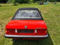 Gebraucht BMW 325 Cabriolet M Sport 170 PS (125 kW) 1987 Rot Cabrio