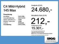 Neu Citroën C4 136 PS (100 kW) 2026 Lackierung manhattan green/typ SUV
