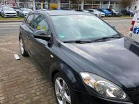 Gebraucht Kia Ceed 2008 Schwarz Kleinwagen