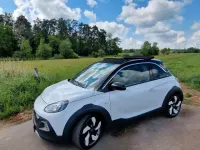 Gebraucht Opel Adam Rocks Open Air 101 PS (74 kW) 2017 Weiß Kleinwagen