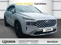 Gebraucht Hyundai Santa Fe Trend 179 PS (131 kW) 2021 Weiß SUV